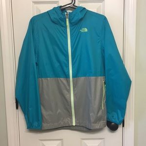 Girls Flurry Wind Hooded Jacket